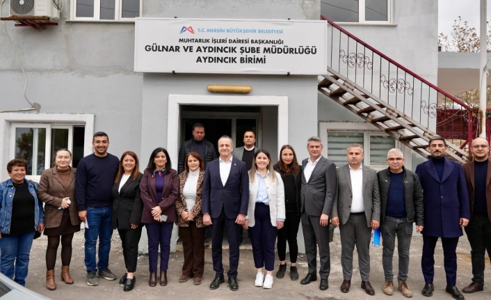 Aydıncık Belediye Başkanı Özkan Kılıçarpa’dan Sahada Yoğun Mesai