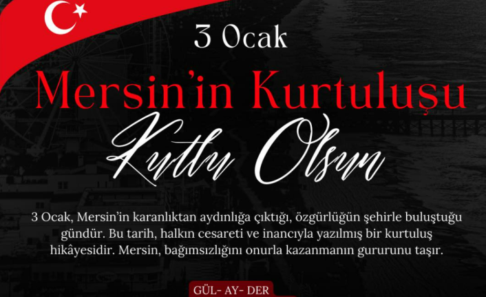 Mersin’in Gurur Günü: 3 Aralık Kurtuluş Yıl Dönümü Coşkuyla Kutlanıyor