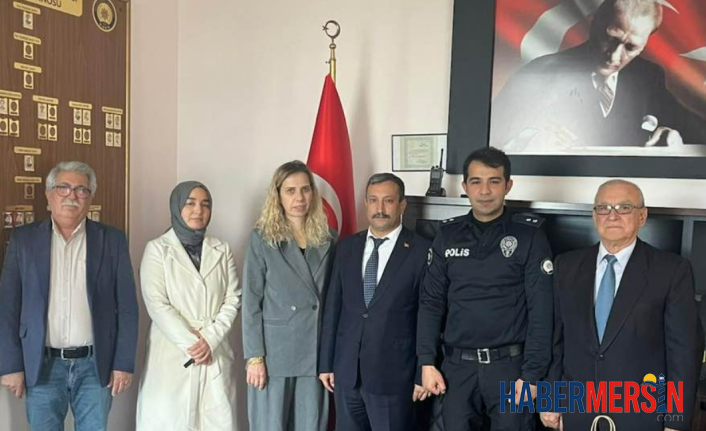 GÜL-AY-DER’den Aydıncık Emniyet Müdürlüğü’ne Anlamlı Ziyaret