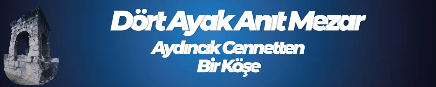 Mersin/Aydıncık'ta 1500 yıllık Tarihi Anıt Mezar (Dört Ayak)